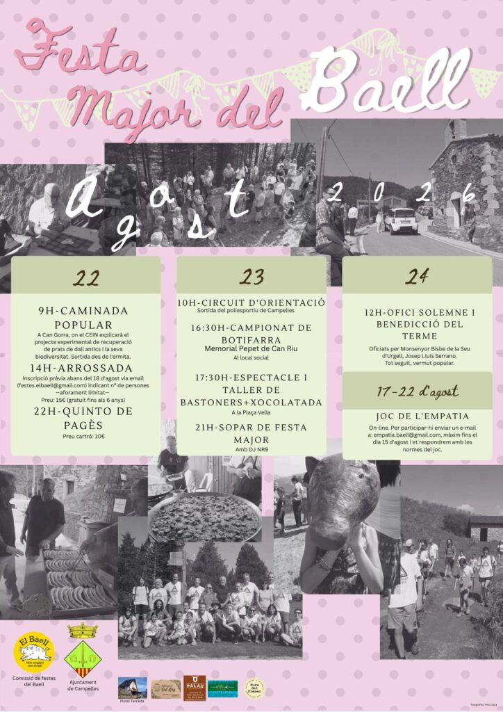 🎉 Arriba la Festa Major del Baell 2026! 🎉